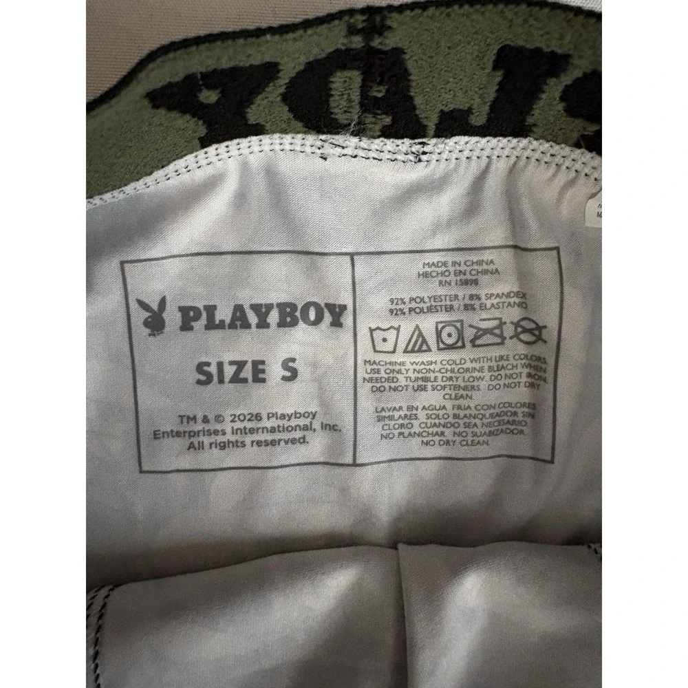 NEW PLAYBOY Boxers Playboy Boxer Briefs Men's Size Small Multicolor 3 Pair Boxer